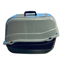 Cargar imagen en el visor de la galería, Baño Aseo Toilet casa de gato con tapa lleva puerta portátil arenero, bandeja, Cajon de arena higiénica para gatos