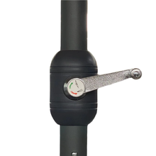 Cargar imagen en el visor de la galería, Sombrilla Jardín, Parasol, Estructura en Aluminio y Acero, Tela Poliéster 180 Gr 200 x 300 cm, 240 cm alto verano playa