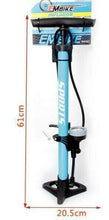 Cargar imagen en el visor de la galería, Bomba aire bicicleta de pedal hinchadir ciclismo de pie manual transportable