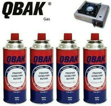 Cargar imagen en el visor de la galería, Cartucho de Gas ISO-250 Butano 227g 400ml, Bombona de gas, Recambio Lata de Gas para Hornillo portátil de camping o Soplete Quemador 4 unds