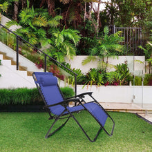 Cargar imagen en el visor de la galería, Silla Tumbona Hamaca Plegable para Playa, jardín, terraza - Hamaca Multiposiciones de Metal con