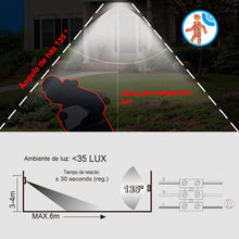 Cargar imagen en el visor de la galería, Extrastar Focos LED exterior con sensor de movimiento,30W Patio[Clase de eficiencia energética A+