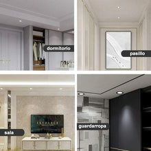 Cargar imagen en el visor de la galería, Panel LED ultrafino redondo, foco 4,6, 9,12,15,18,20 W -3000K, 6500K