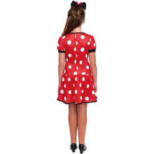 Cargar imagen en el visor de la galería, Disfraz Ratoncita Lunares Blancos Niña Infantil para Carnaval Fiesta Teatro