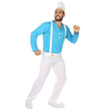 Cargar imagen en el visor de la galería, Disfraz Duende Azul Hombre Adulto para Carnaval Fiesta Teatro