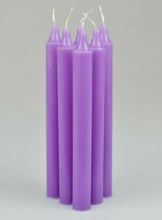 Cargar imagen en el visor de la galería, Pack de 4 velas alargadas cilindricas de cera aromáticas de colores