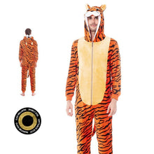Cargar imagen en el visor de la galería, Disfraz Tigre Animales Hombre Adulto Fiesta Carnaval Halloween Teatro