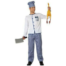 Cargar imagen en el visor de la galería, Disfraz Cocinero Hombre Adulto para Carnaval Fiesta Teatro Cumpleaños