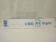 Cargar imagen en el visor de la galería, PAQUETE 500 FOLIOS HOJAS BLANCO DIN A4 80 GR PAPEL FOTOCOPIADORA IMPRESO