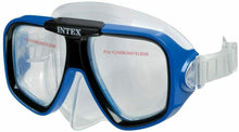 Cargar imagen en el visor de la galería, Máscara de buceo, gafas de natación bucear, azul y rojo