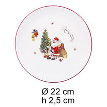 Cargar imagen en el visor de la galería, Menaje de Mesa Juego de Vajilla Cerámica de Navidad Plato Entremesera Bandeja...