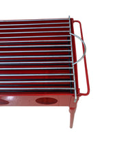 Cargar imagen en el visor de la galería, Barbacoa Hierro Pintado Para Carbón y Leña Con Parrilla Zincada