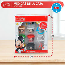 Cargar imagen en el visor de la galería, PK 8 BOTES PLASTILINA 28 GRS C/MOLDES SURTIDOS