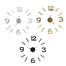 Cargar imagen en el visor de la galería, Reloj pared adhesiva atenea elissa y hera 60 x 60 cm EVA DIY