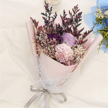 Cargar imagen en el visor de la galería, Ramo de Flores secas Artificiales Cementerio Mesa Decoración Boda hogar regalo