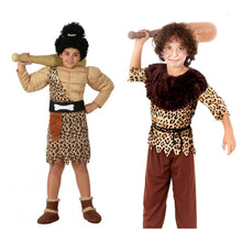 Cargar imagen en el visor de la galería, Disfraz Cavernicola Niño Infantil para Carnaval Fiesta Teatro