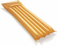 Cargar imagen en el visor de la galería, colchoneta flotante Gold 183x69 cm, Unisex Adulto