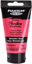 Cargar imagen en el visor de la galería, Pinturas Acrílicas para Manualidades y Uso Profesional, Colores, 75ML
