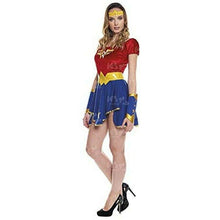 Cargar imagen en el visor de la galería, Disfraz Heroína Wonder Girl Mujer Disfraz Super héroe Mujer Para Carnaval