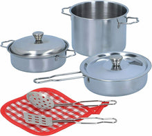 Cargar imagen en el visor de la galería, Utensilios de cocina de juguete en metal My Home