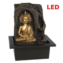 Cargar imagen en el visor de la galería, Fuente Agua Buda Feng Shui Salva interior Para Relajar Regalo Decoración Hogar