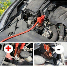 Cargar imagen en el visor de la galería, PINZAS DE COCHE PARA LA BATERÍA DE COCHE O MOTO / CABLE DE ARRANQUE