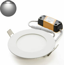 Cargar imagen en el visor de la galería, Panel LED ultrafino redondo, foco 4,6, 9,12,15,18,20 W -3000K, 6500K