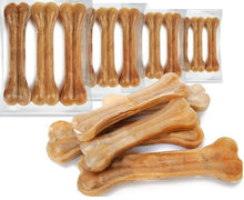 Cargar imagen en el visor de la galería, Hueso Prensado para Perros Piel Vacuno Fortalecedor de Dientes Stick Dental Dog