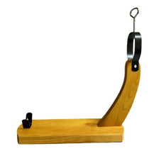Cargar imagen en el visor de la galería, Soporte Jamonero + cuchillo Cortar Pata y Paleta de Jamon Serrano e Iberico