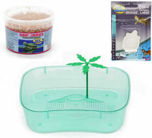 Cargar imagen en el visor de la galería, Tortuguera Isla Grande + Bloque de Calcio + Alimento Comida para Tortugas