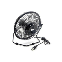 Cargar imagen en el visor de la galería, Mini ventilador silencioso ligero de ordenador USB recargable enfriador 14 cm