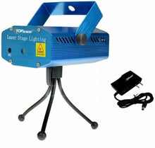 Cargar imagen en el visor de la galería, Proyector láser puntos figuras Navidad multicolor con musica discoteca luz LED