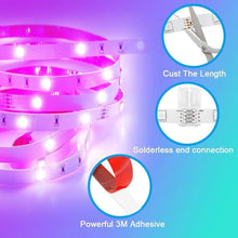 Cargar imagen en el visor de la galería, Tiras LED 12M 5050 SMD RGB LEDs con Control Remoto y Bluetooth de 44 Botones