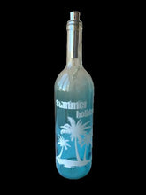 Cargar imagen en el visor de la galería, Botella summer verano vidrio cristal con luz 10 leds, lámpara decorativa