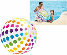Cargar imagen en el visor de la galería, Pelota hinchable gigante círculos de diámetro 107 cm, 3 años