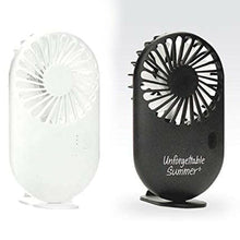 Cargar imagen en el visor de la galería, Mini Ventiladores de Mano Ventilador Portátil USB Batería Recargable 3 velocidad