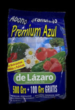 Cargar imagen en el visor de la galería, ABONO Premium Azul Con estractos Húmicos y Fulvicos 500+100 GRS