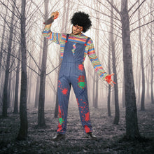 Cargar imagen en el visor de la galería, Disfraz Muñeco Asesino Sangriento Hombre Adulto Para Hallowen Carnaval Fiesta Teatro, Disfraz de Hallowen Carnava
