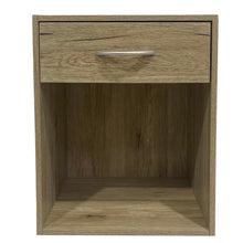 Cargar imagen en el visor de la galería, Mueble Mesita de Noche Armario Cajonera de 1 cajones CÓMODA MDF 40 mm Habitacion dormitorio 39x31xH48 cm