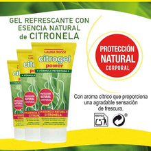 Cargar imagen en el visor de la galería, Citrogel Gel con Esencia Natural de Citronela, Crema Hidratante Corporal 100 ml