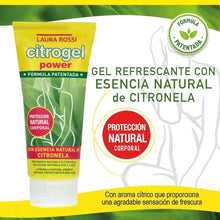 Cargar imagen en el visor de la galería, Citrogel Gel con Esencia Natural de Citronela, Crema Hidratante Corporal 100 ml