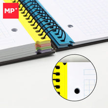 Cargar imagen en el visor de la galería, LA LIGA Cuaderno A4 Espiral con Anillas La Liga, Tapa Extradura y Resistente, Cuadriculado 5x5, 120 Hojas Microperforadas, 22´5x29´7cm, Uso Escolar para Estudiantes, Logo La Liga, Color Negro