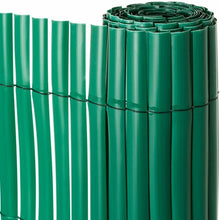Cargar imagen en el visor de la galería, Cañizo Artificial de ocultación para jardín, Verde, 300x100x20 cm