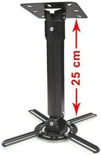 Cargar imagen en el visor de la galería, Soporte de TV a la Techo y Pared Proyector Giratorio 360° Extensible hasta 55cm