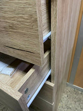 Cargar imagen en el visor de la galería, Mueble Nesita de Noche Cajonera Armario de 4 cajones de MDF 40 mm Habitacion Dormitorio L60xP30xH70 cm