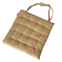 Cargar imagen en el visor de la galería, Cojin Acolchados Algoton y Poliester Para Sillas de 40 x 40 cm Para Silla de Jardín, Comedor, Cocina