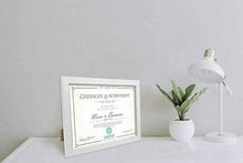 Cargar imagen en el visor de la galería, Maxia Market - Marco de foto de Madera, Marcos Diplomas, Portafoto de Pared Para Decoración de Casa, Fotografías de Boda, Fotos de paisajes, Acabado Elegante