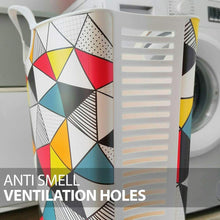 Cargar imagen en el visor de la galería, Cesta para la Colada 58L con Orificios de ventilación y Manijas, Cesto de Plásti