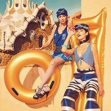 Cargar imagen en el visor de la galería, colchoneta flotante Gold 183x69 cm, Unisex Adulto