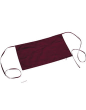 Cargar imagen en el visor de la galería, Delantal corto de cocina professional 35 x 55 cm cocinero talla unica negro y blanco